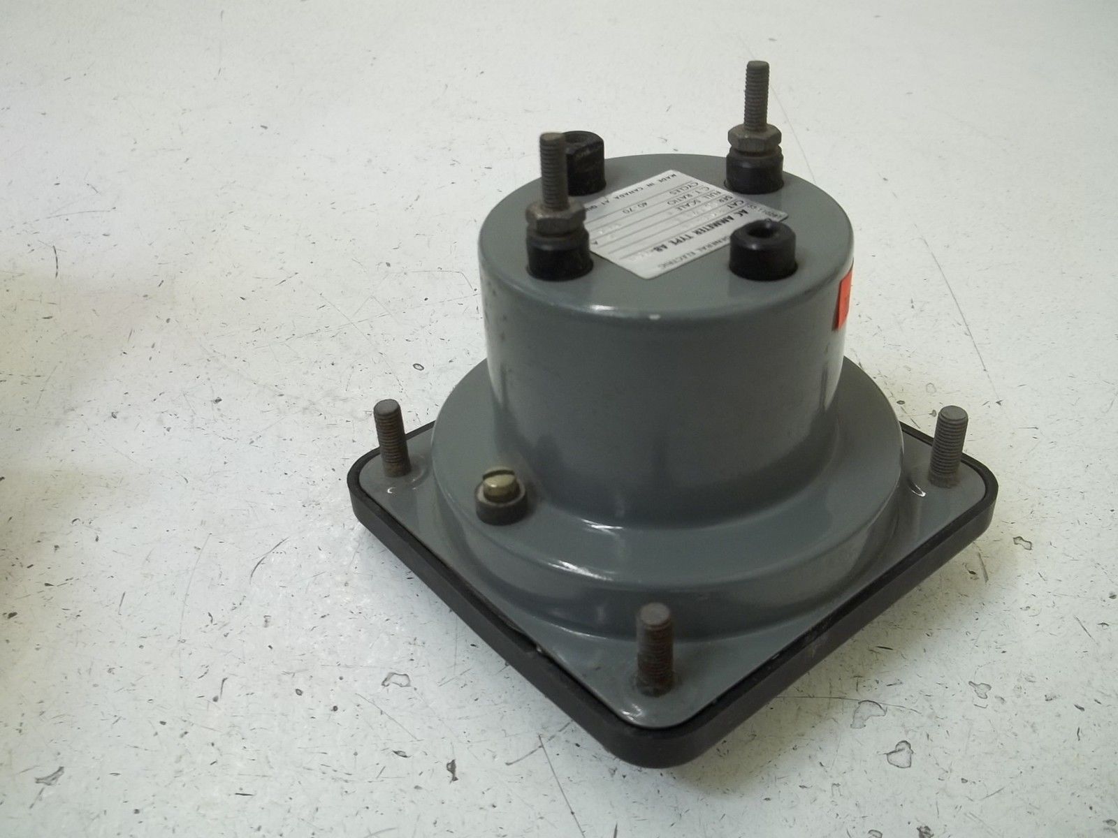 GENERAL ELECTRIC 308-17 AC AMMETER TYPE AB-40W UNMP