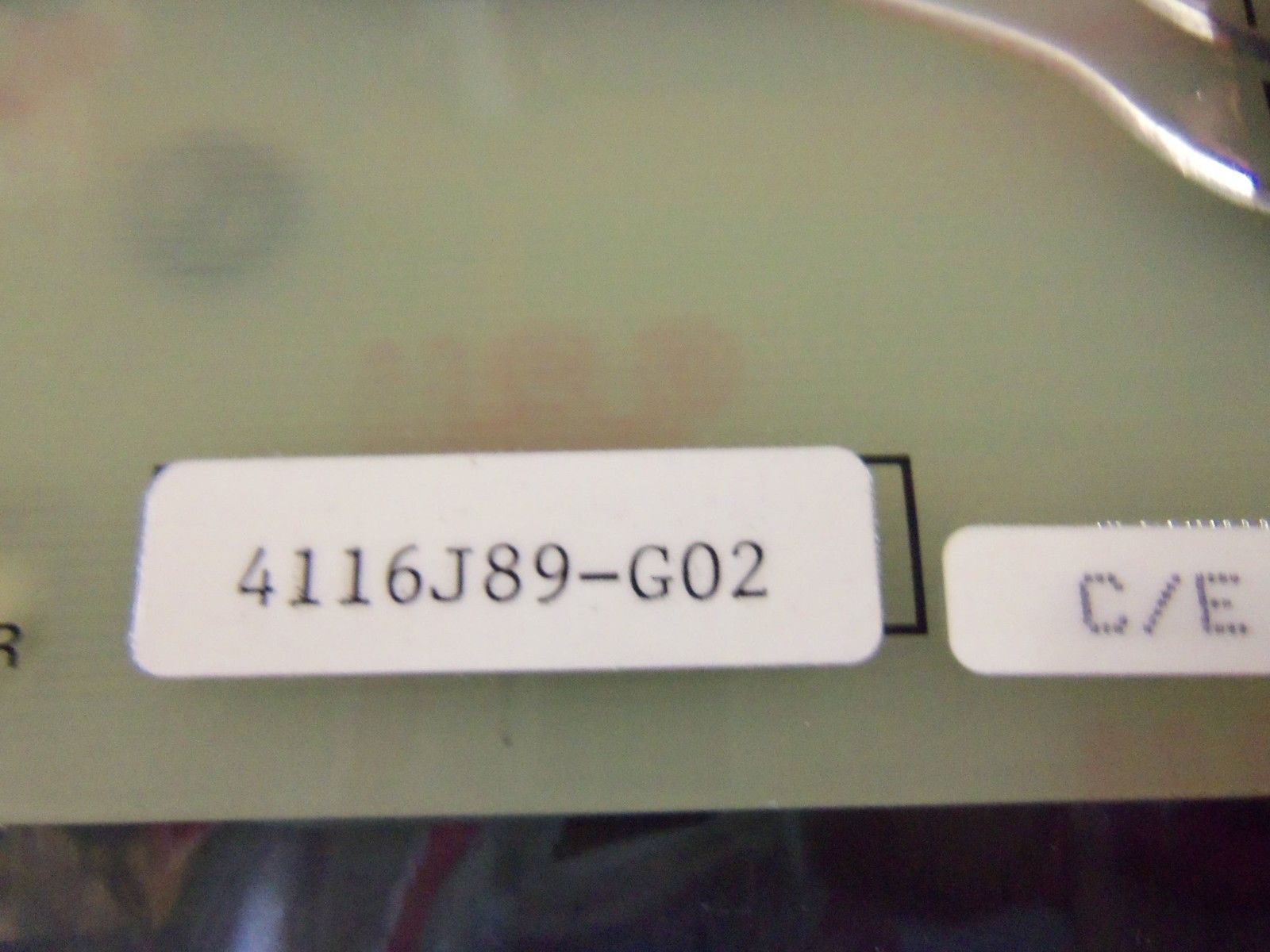 GENERAL ELECTRIC 4116J89-G02 CIRCUIT BOARD NSNP