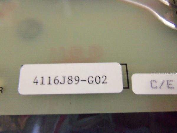 GENERAL ELECTRIC 4116J89-G02 CIRCUIT BOARD NSNP