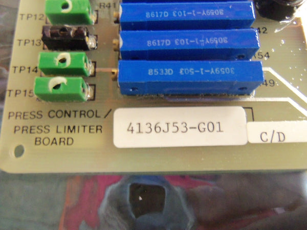 GENERAL ELECTRIC 4136J53-G01 CIRCUIT BOARD UNMP