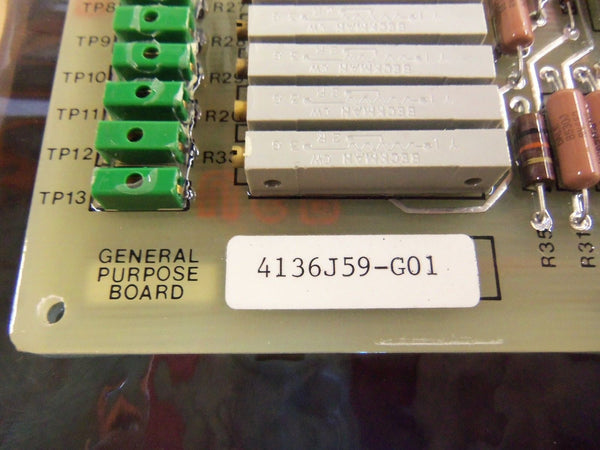 GENERAL ELECTRIC 4136J59-G01 CIRCUIT BOARD NSMP