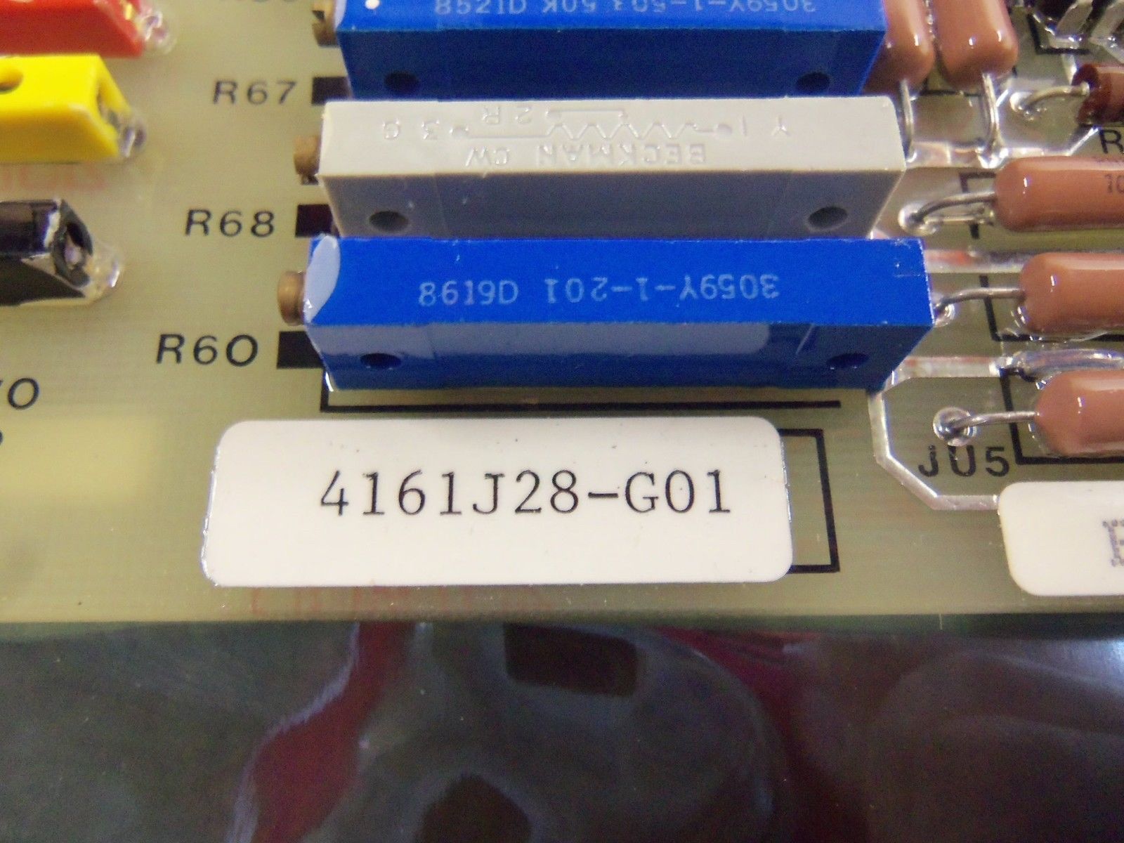 GENERAL ELECTRIC 4161J28-G01 CIRCUIT BOARD NSMP