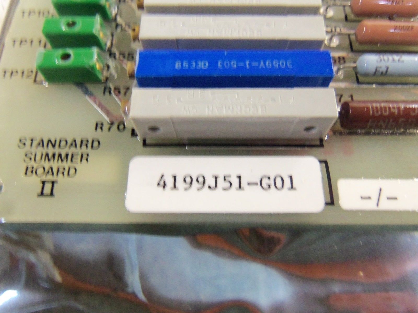 GENERAL ELECTRIC 4199J51-G01 CIRCUIT BOARD *NEW NO BOX*