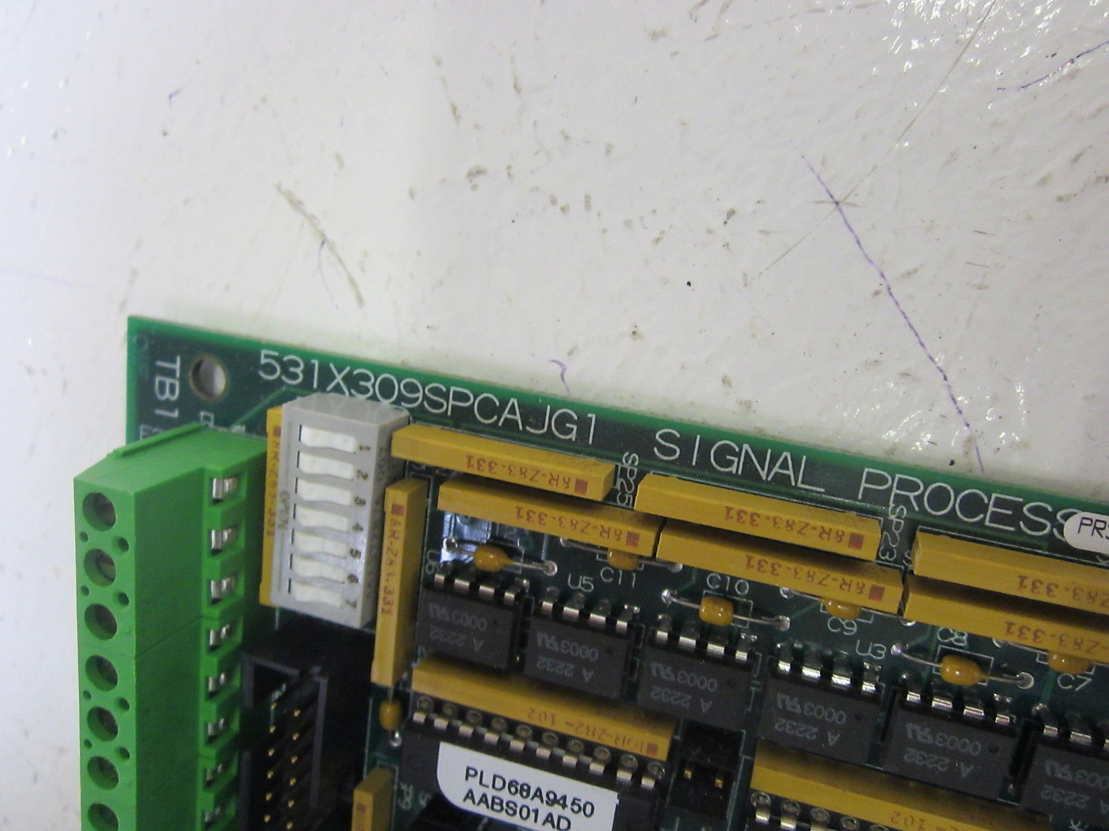 GENERAL ELECTRIC 531X309SPCAJG1 SIGNAL PROCESS BOARD  NSMP
