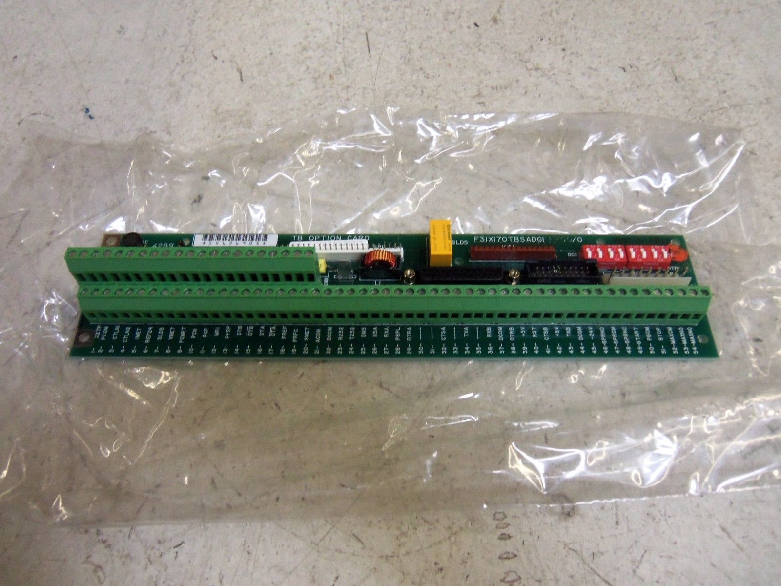 GENERAL ELECTRIC 531X170TBSAEG1 TERMINAL BOARD UNMP