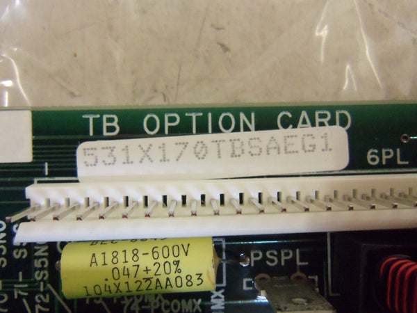 GENERAL ELECTRIC 531X170TBSAEG1 TERMINAL BOARD UNMP