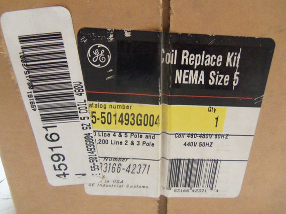 GENERAL ELECTRIC 55501493G004 COIL *FACTORY SEALED*