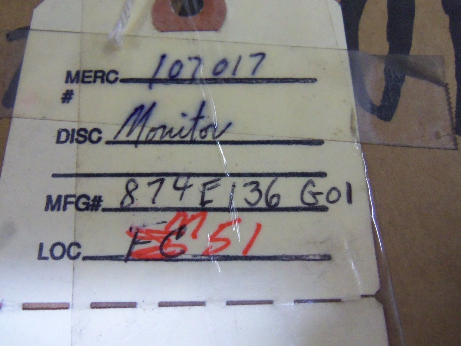 GENERAL ELECTRIC 874E136-G01 CIRCUIT BOARD NSMP