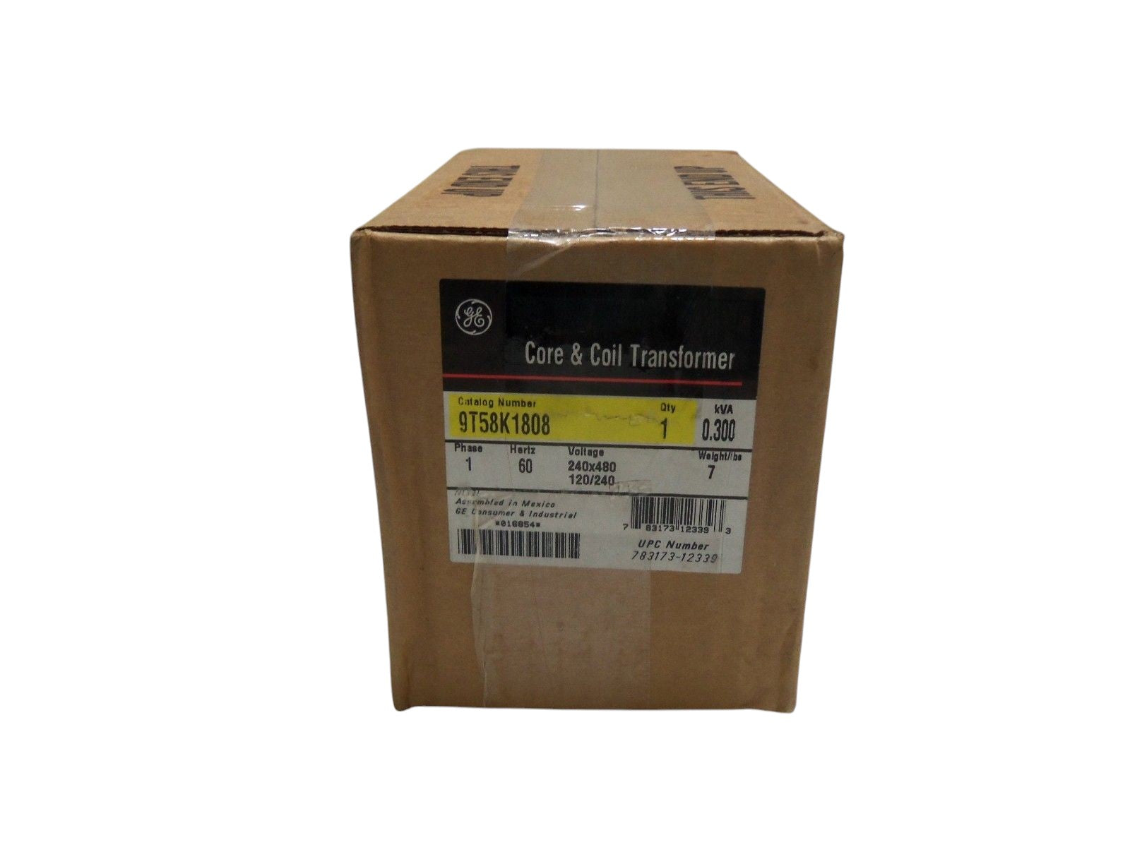 GENERAL ELECTRIC 9T58K1808 TRANSFORMER  NSFS