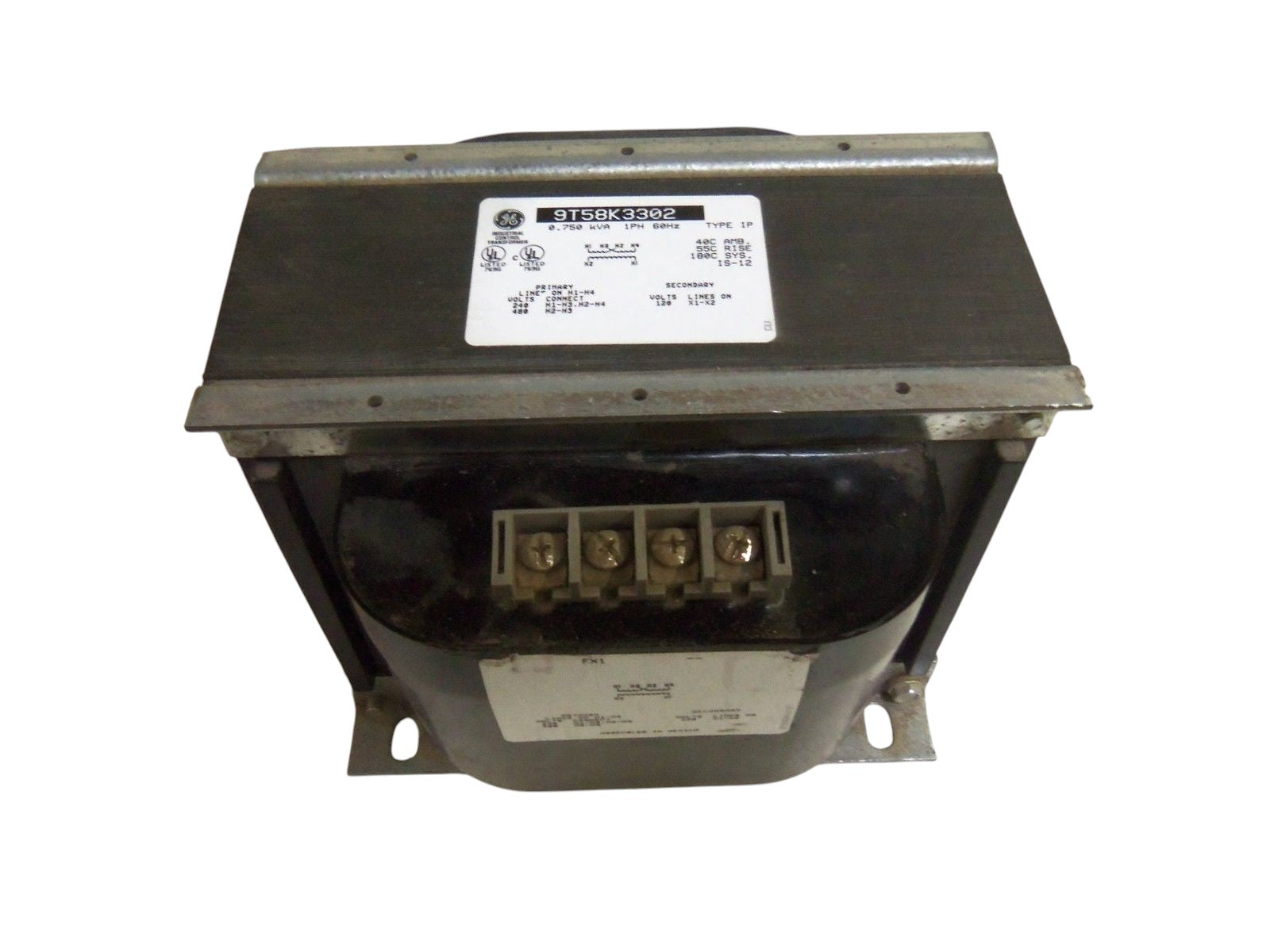 GENERAL ELECTRIC 9T58K3302 TRANSFORMER UNMP