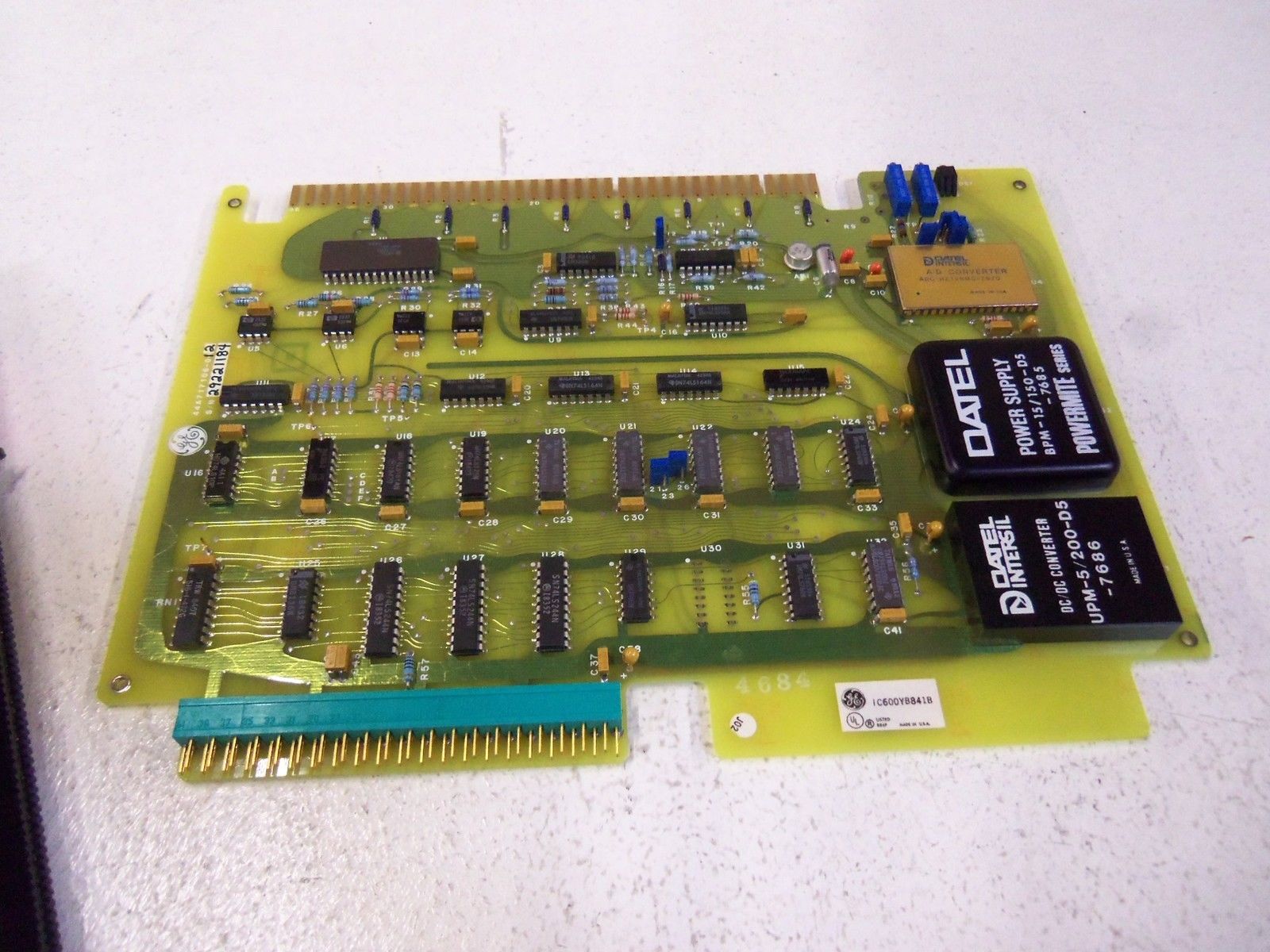 GENERAL ELECTRIC ANALOG INPUT IC600BF841B  NSMP