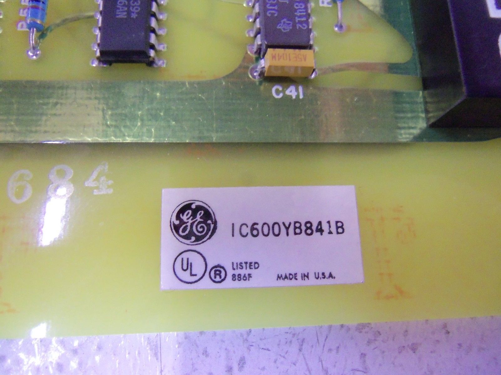 GENERAL ELECTRIC ANALOG INPUT IC600BF841B  NSMP
