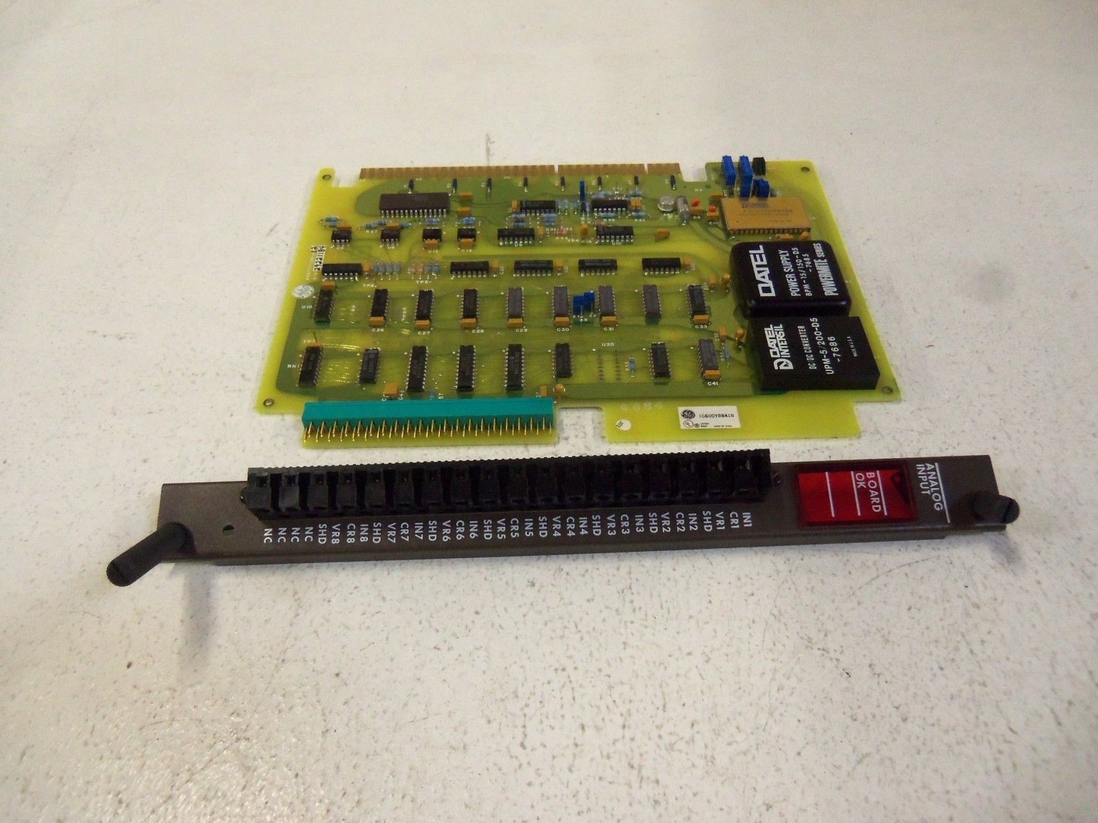 GENERAL ELECTRIC ANALOG INPUT IC600BF841B  NSMP