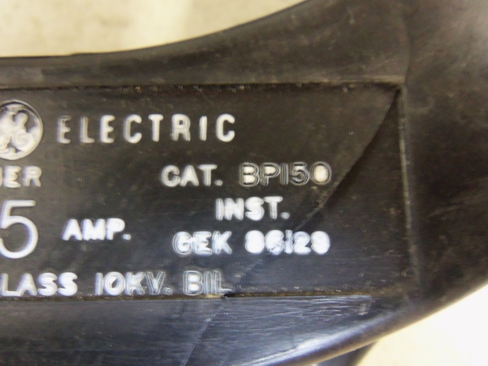 GENERAL ELECTRIC BP150 CURRENT TRANSFORMER UNMP