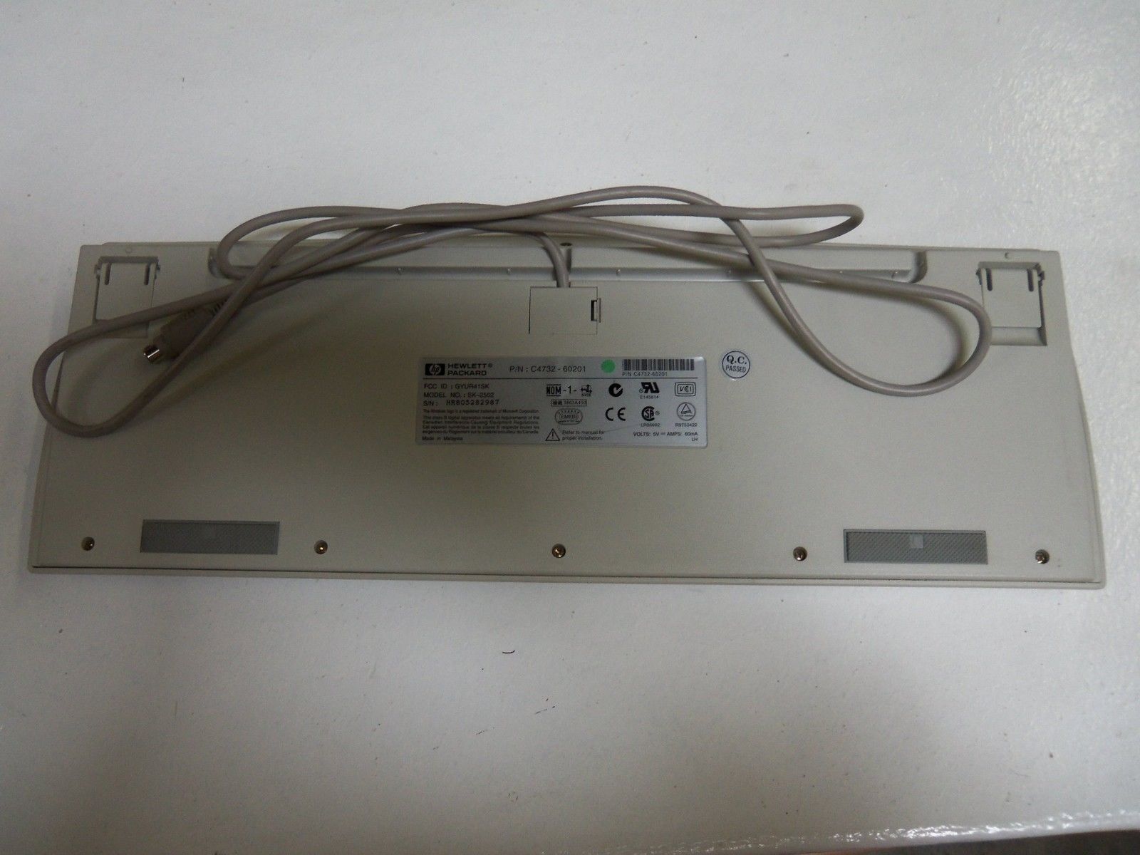 GENERAL ELECTRIC C4732-60201 KEYBOARD UNMP