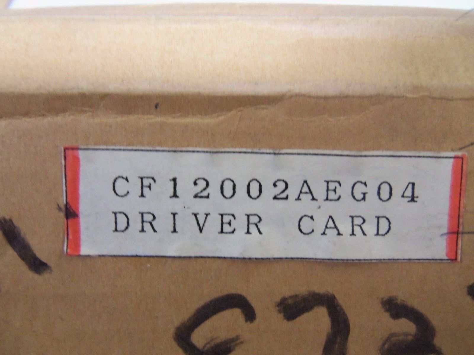 GENERAL ELECTRIC CF12002AEG04 DRIVER BOARD UNMP