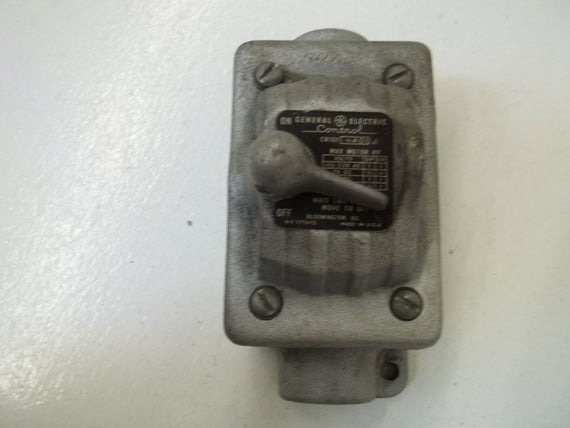 GENERAL ELECTRIC CR101H400J EXPLOSION PROOF STARTER *USED*