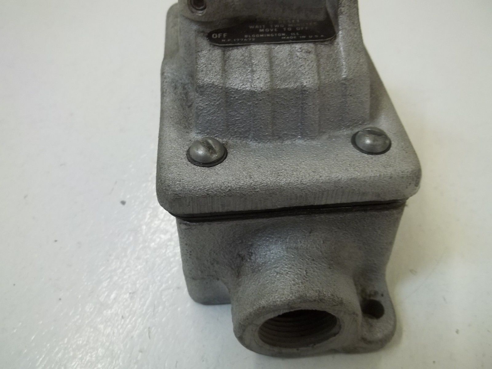 GENERAL ELECTRIC CR101H400J EXPLOSION PROOF STARTER UNMP