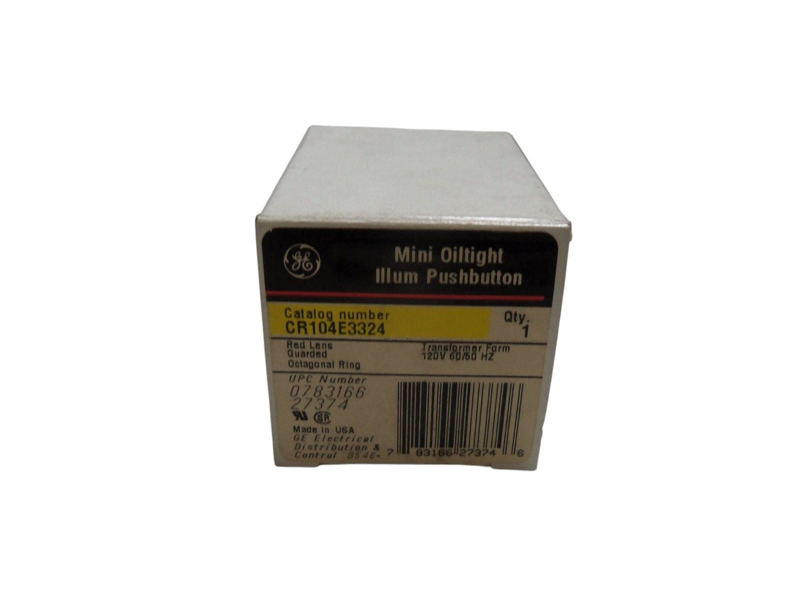 GENERAL ELECTRIC CR104E3324 PUSHBUTTON NSMP