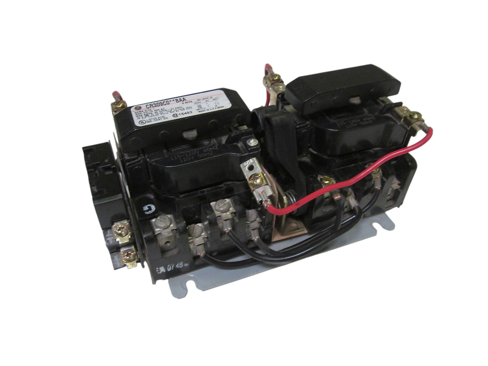 GENERAL ELECTRIC CR309C0BAA MOTOR CONTROL 115-120V UNMP