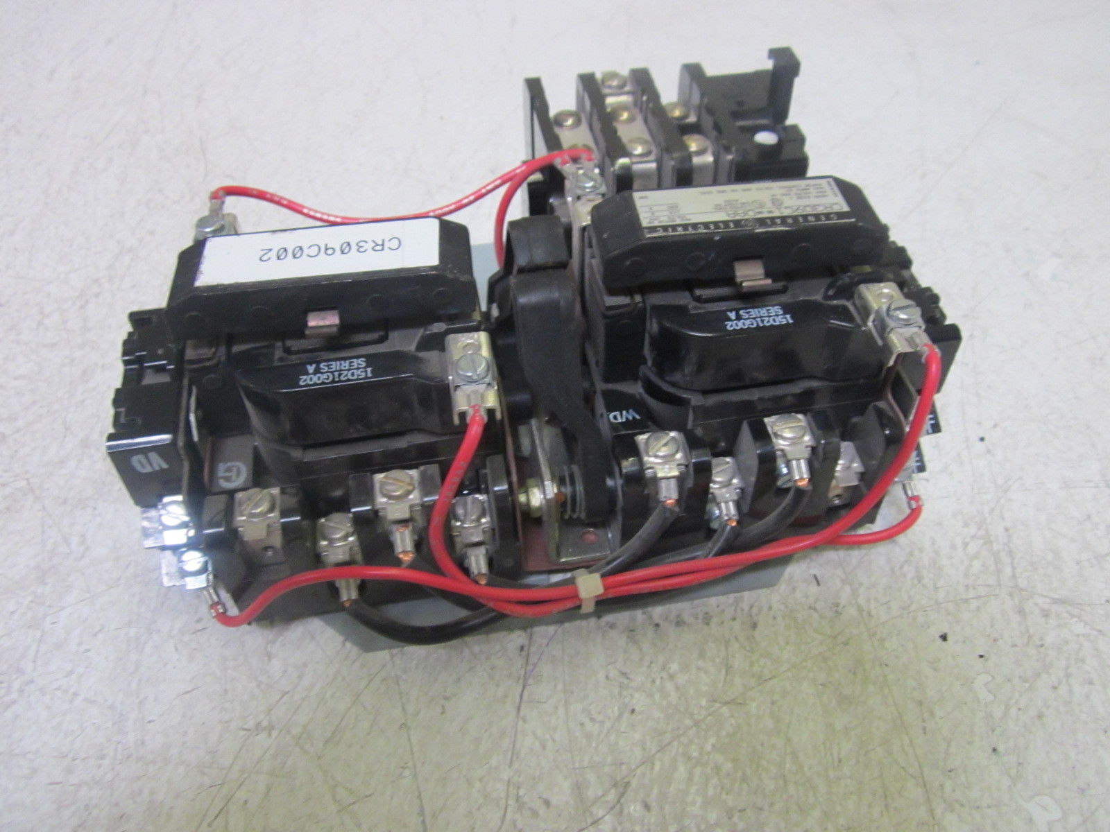 GENERAL ELECTRIC CR309C1DAA 115-120V MOTOR CONTROL STARTER(AS PICTURED) UNMP