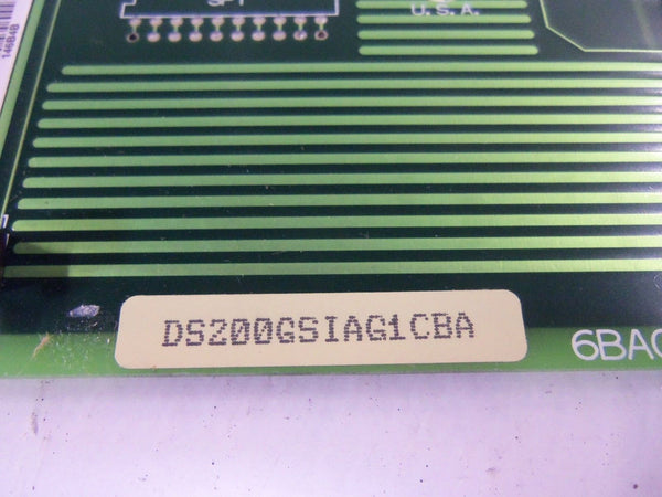 GENERAL ELECTRIC DS200GSIAG1CBA CIRCUIT BOARD NSMP