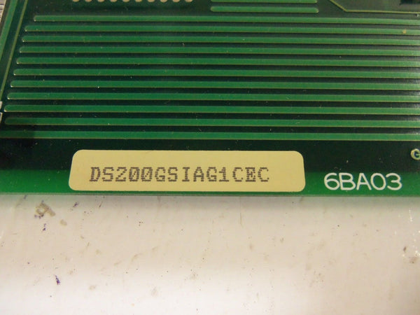 GENERAL ELECTRIC DS200GSIAG1CEC CIRCUIT BOARD UNMP