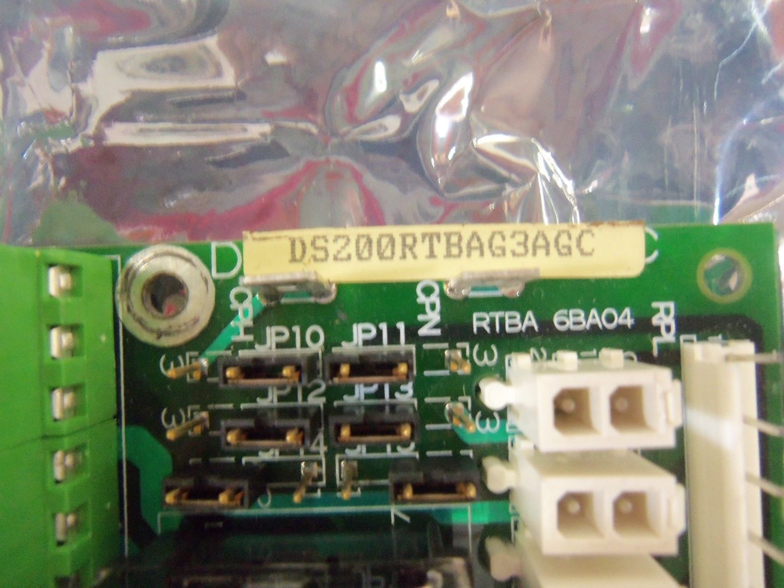 GENERAL ELECTRIC DS200RTBAG3AGC CIRCUIT BOARD UNMP