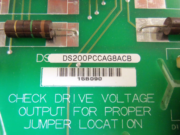 GENERAL ELECTRIC DS200PCCAG8ACB CIRCUIT BOARD UNMP