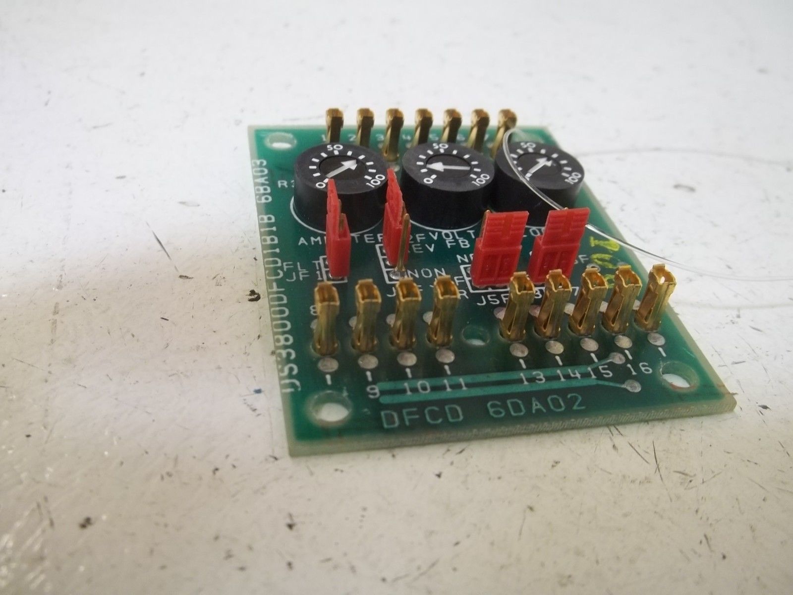 GENERAL ELECTRIC DS3800DFCD1B1B AUXILARY CARD NSNP