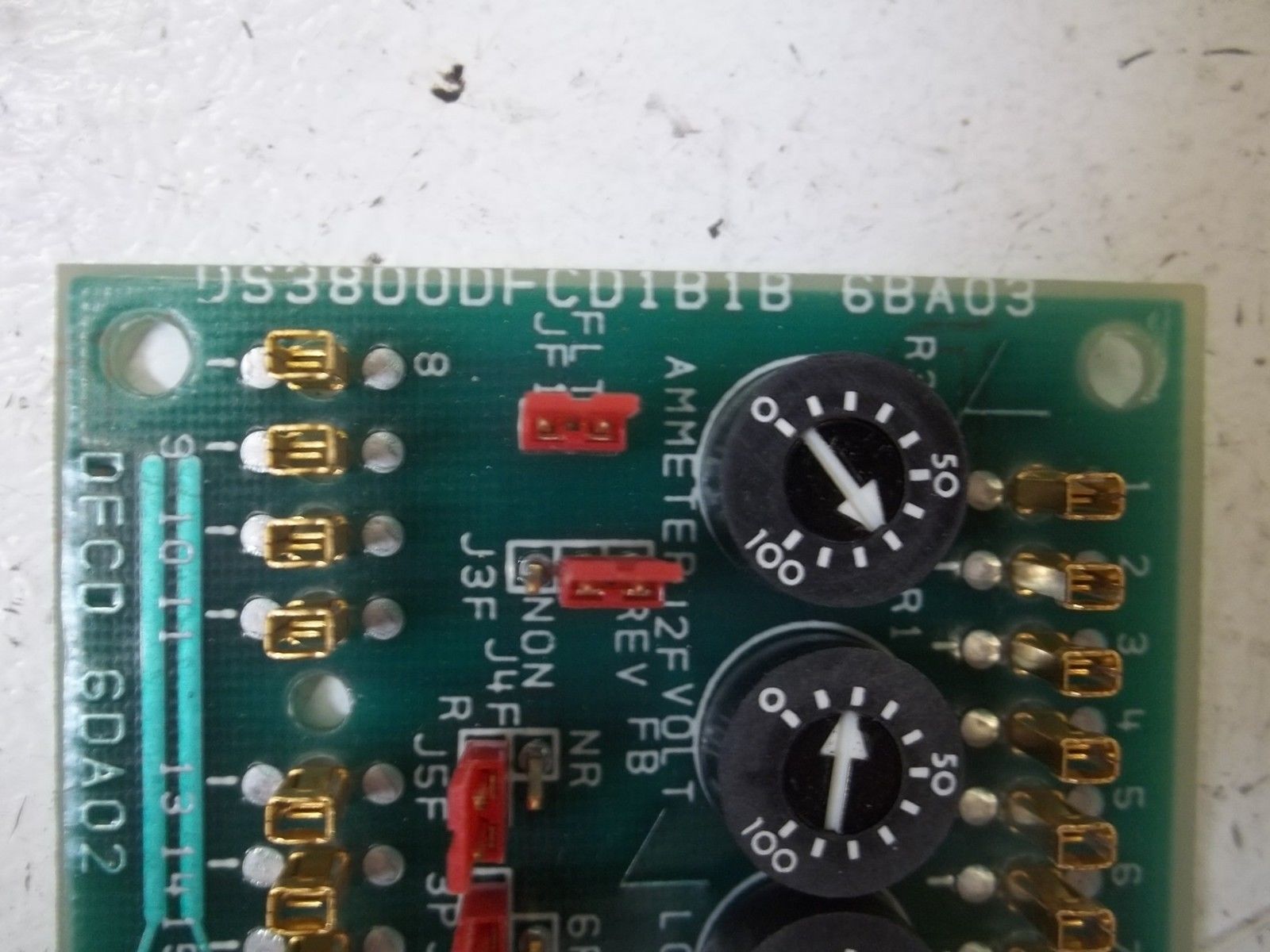 GENERAL ELECTRIC DS3800DFCD1B1B AUXILARY CARD NSNP