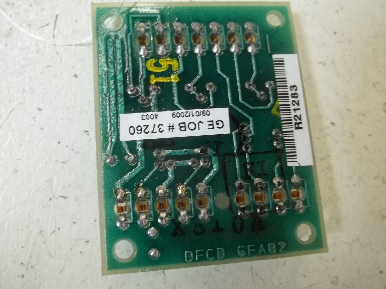 GENERAL ELECTRIC DS3800DFCD1B1B AUXILARY CARD NSNP