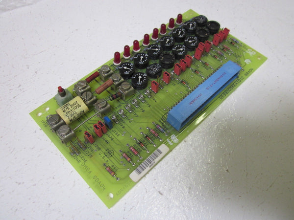 GENERAL ELECTRIC DS3800DMEA1D1C MOTOR EXCITER CONTROL PC BOARD  UNMP