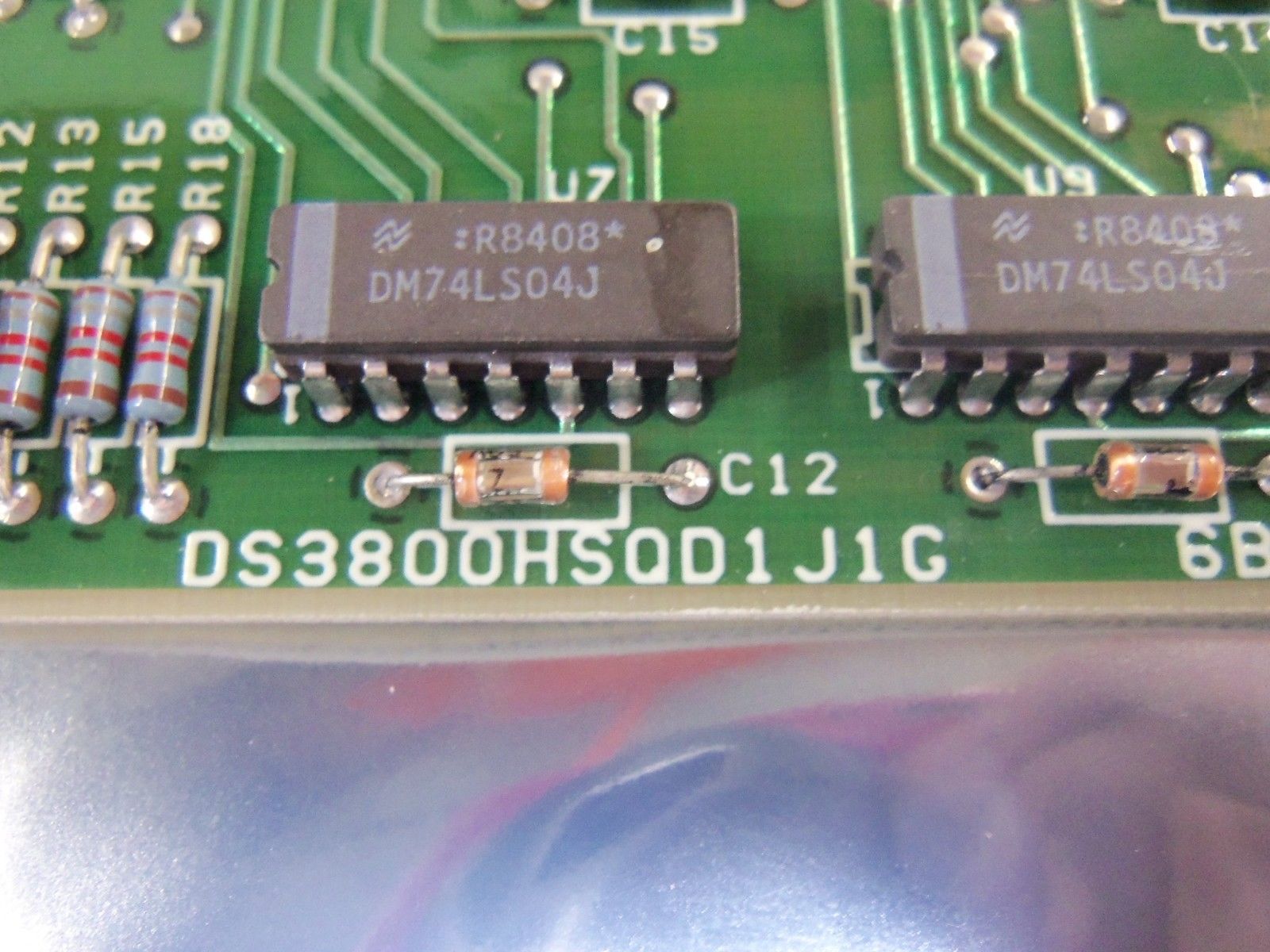 GENERAL ELECTRIC DS3800HSQD1J1G W/ DS3800DSQD1A1A CIRCUIT BOARD UNMP