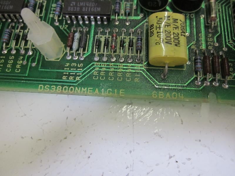 GENERAL ELECTRIC DS3800NMEA1G1E MOTOR EXCITER CONTROLLER PC BOARD UNMP