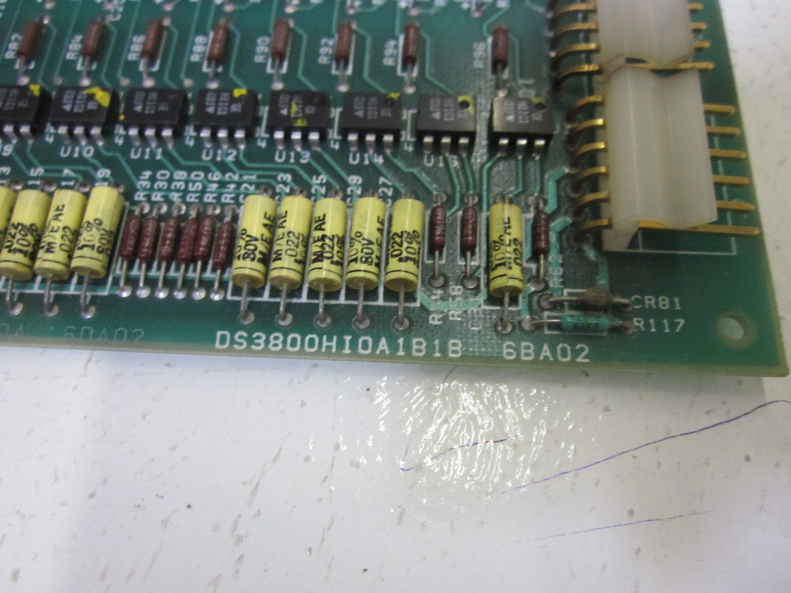 GENERAL ELECTRIC DS3800HI0A1B1B INPUT ISOLATOR PC BOARD  UNMP