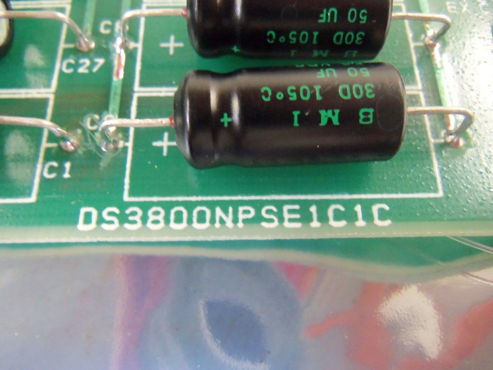 GENERAL ELECTRIC DS3800NPSE1C1C POWER SUPPLY BOARD W/COMPONENTS *USED*