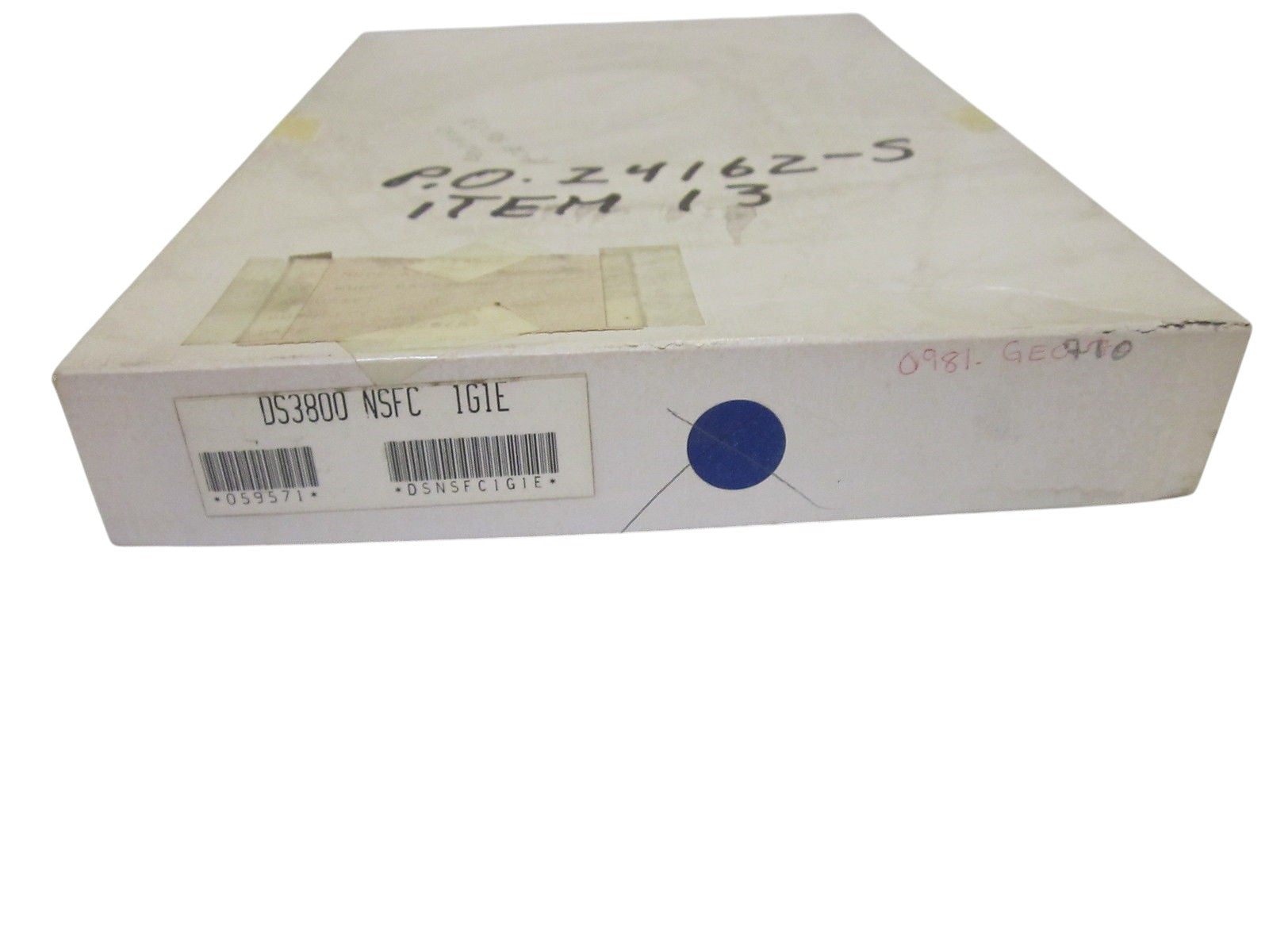 GENERAL ELECTRIC DS3800NSFC1G1E NSMP
