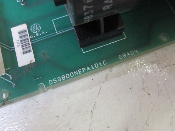 GENERAL ELECTRIC DS3800NEPA1D1C PWB EXCITER BOARD UNMP