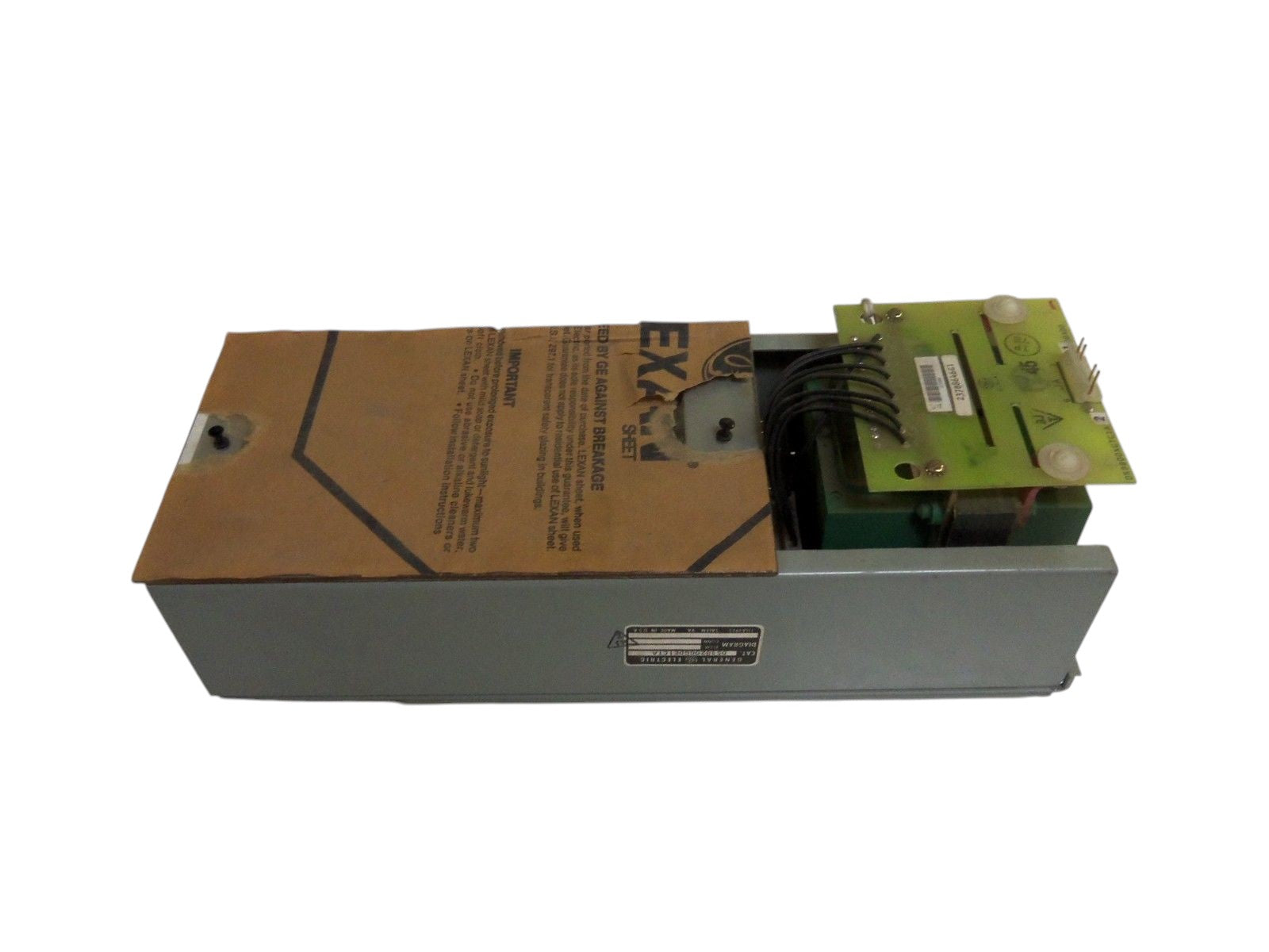 GENERAL ELECTRIC DS3820GGDE1C1A CONTROL ASSEMBLY UNMP