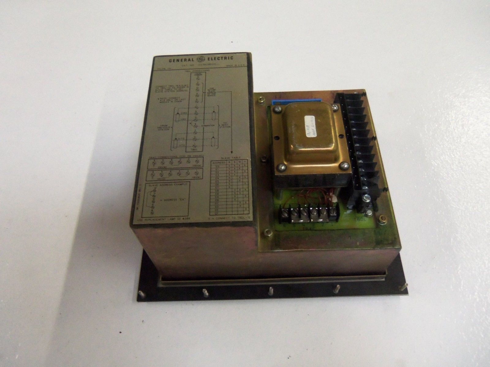 GENERAL ELECTRIC DS3820D0SB OPERATOR PANEL UNMP
