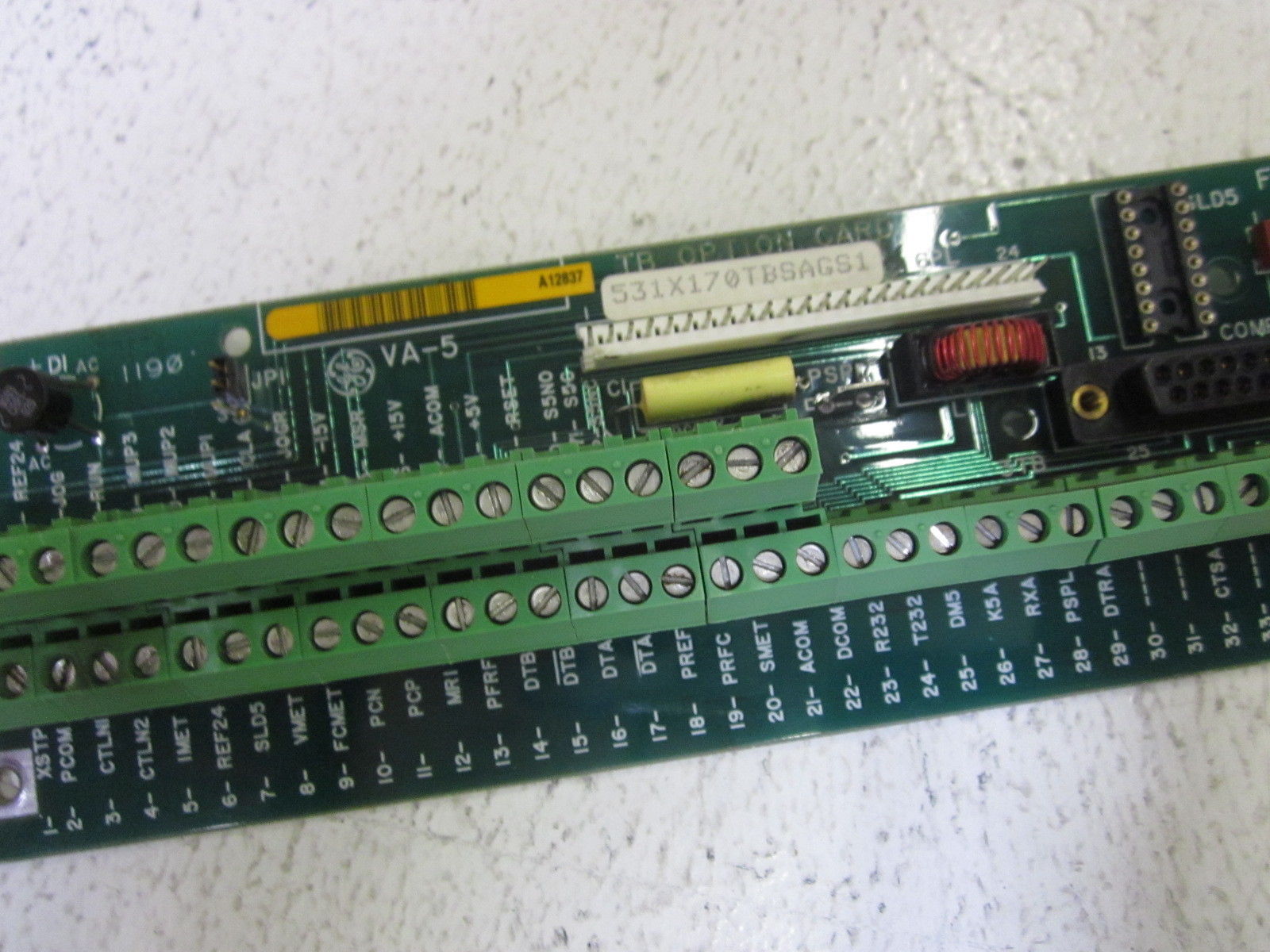 GENERAL ELECTRIC F31X170TBSADGI TB OPTION CARD UNMP