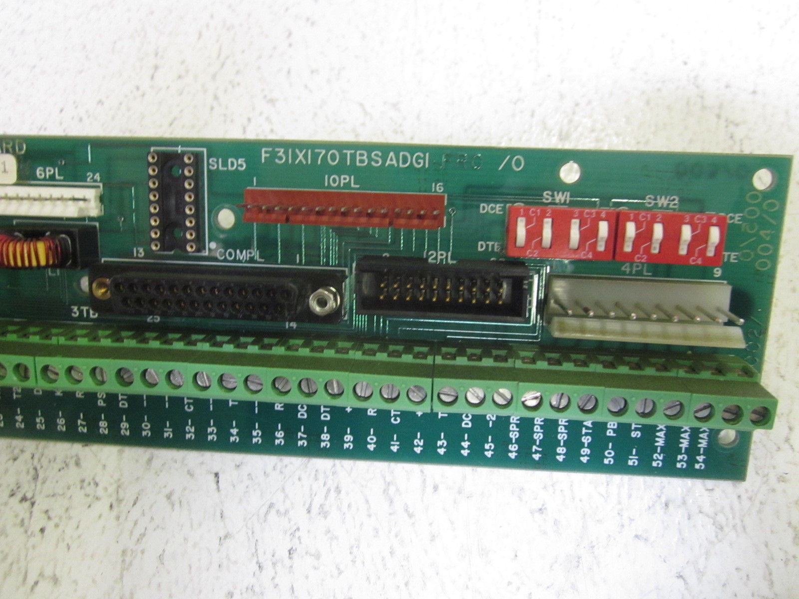 GENERAL ELECTRIC F31X170TBSADGI TB OPTION CARD UNMP