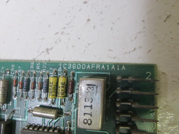 GENERAL ELECTRIC IC3600AFRA1A1A BOARD UNMP