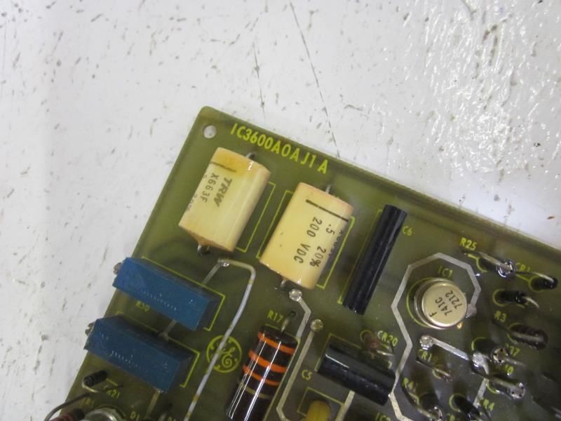 GENERAL ELECTRIC IC3600A0AJ1A OPERATIONAL AMP CARD UNMP
