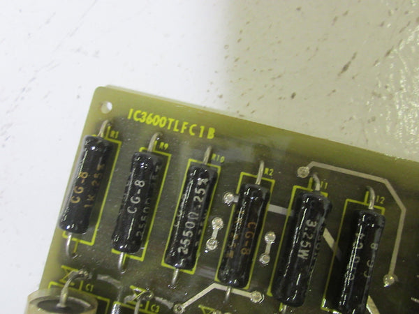 GENERAL ELECTRIC IC3600TLFC1B PHASE SHIFT CIRCUIT BOARD  UNMP