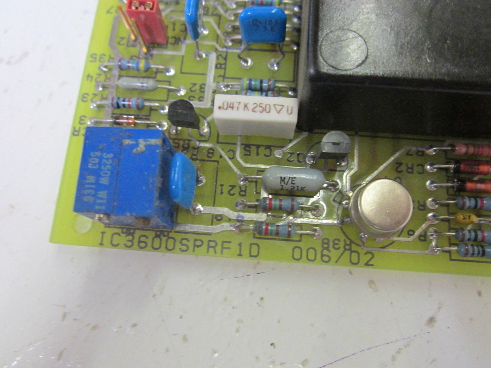 GENERAL ELECTRIC IC3600SPRF1D PULSE RATE BOARD UNMP