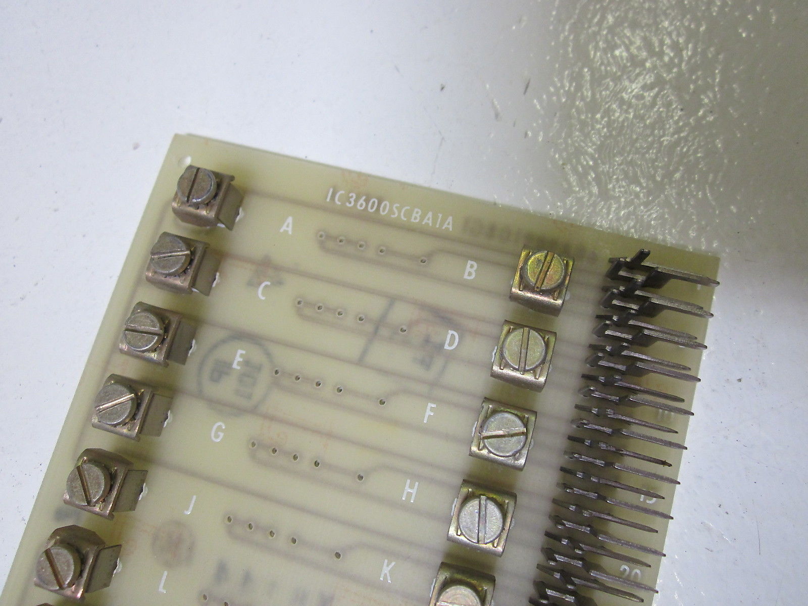 GENERAL ELECTRIC IC3600SCBA1A PCB CIRCUIT BOARD CONTROL UNMP