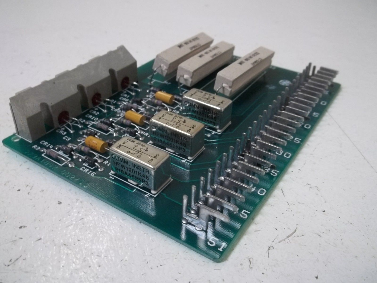 GENERAL ELECTRIC IC3600KRSV1B1B RELAY CIRCUIT BOARD UNMP