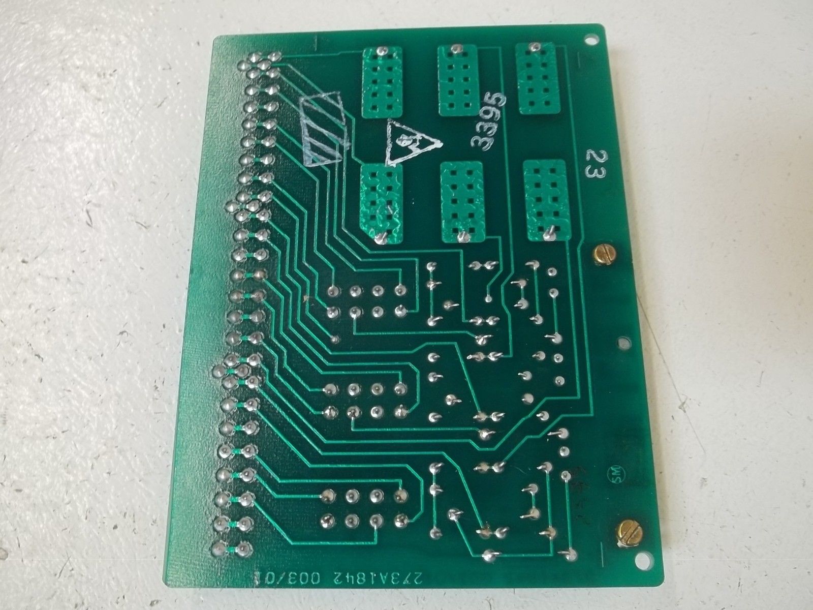 GENERAL ELECTRIC IC3600KRSV1B1B RELAY CIRCUIT BOARD UNMP